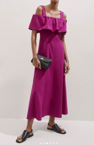 Purple statement frill - me+em,
