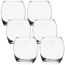6 Pcs Whiskey Tumbler Glasses