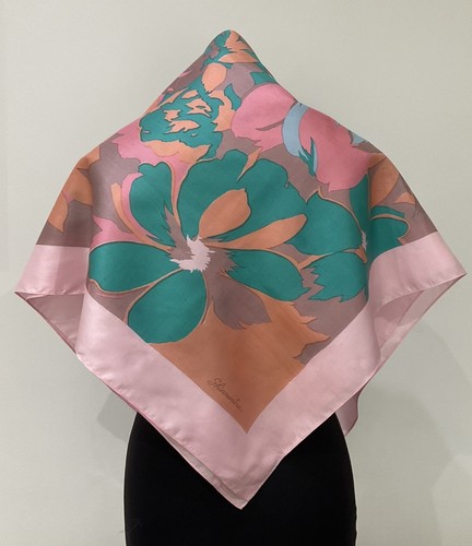 Pretty thai silk large scarf - thai,