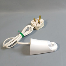 Braun 3709 Electric Toothbrush Charger (USED w 3-Pin UK Replacement Plug Fitted)