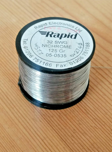 Nichrome wire swg 125g 228m - wire,