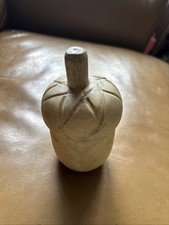 Bin Wooden Acorn Sculpture Ornament Used 5”