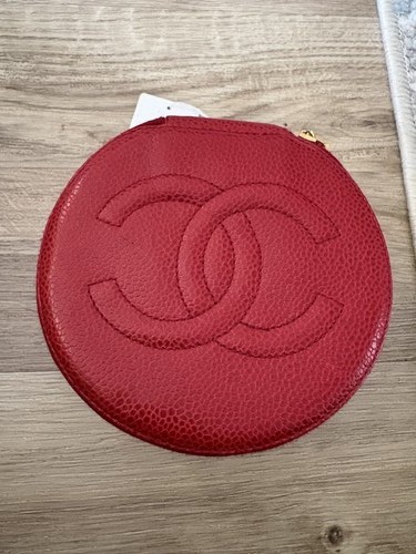 Red chanel caviar leather - chanel,