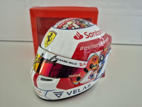 Charles leclerc 2 helmet - f1,