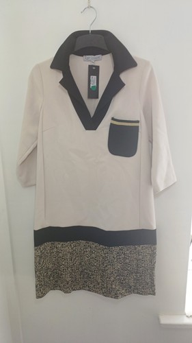 Nwt kate cooper cream - cream, black