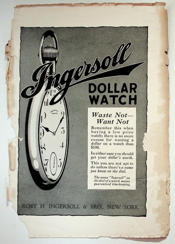Ingersoll dollar watch 1915 - ingersoll,