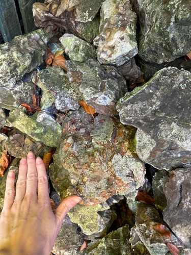 Flint stone building - stone,