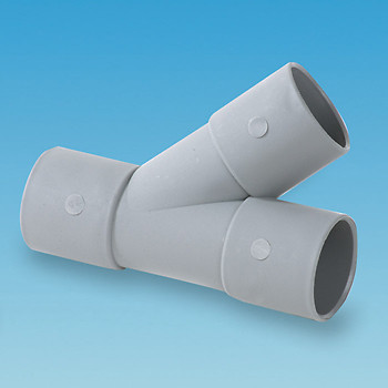 28mm grey waste water push - , fit