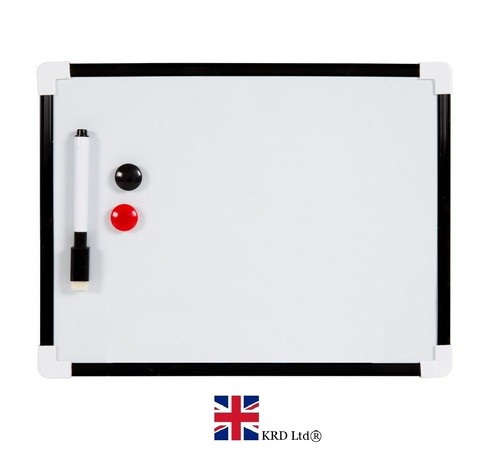 White board with pen - board, magnets