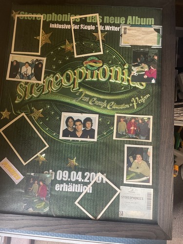 Stereophonics signed all band - stereophonics,
