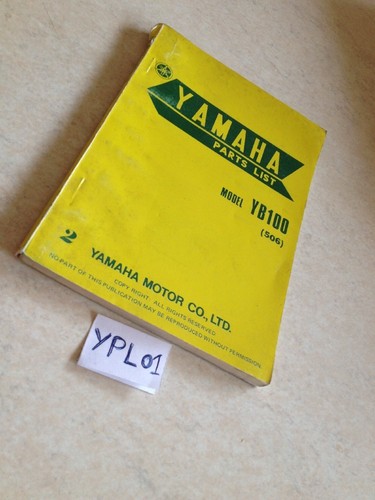 Yamaha parts list - parts,