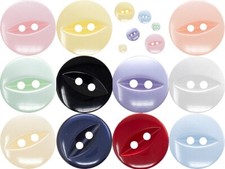 Fish Eye Buttons Baby Children 11.5mm   14mm   16mm   19mm
