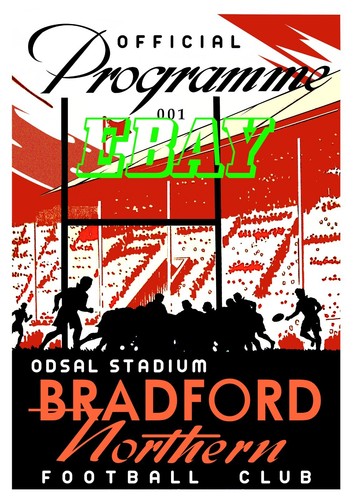 Bradford northern retro - bradford, a4