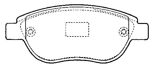 Front brake pads - front,