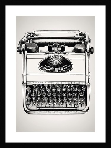 Intimate vintage typewriter - vintage,