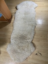 Sheepskin Rug Genuine Ivory