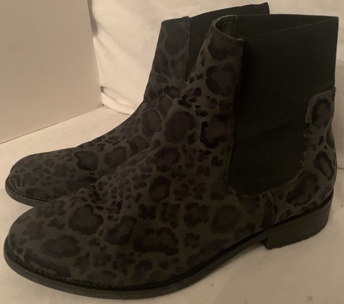 Leopard print chelsea - leopard, boot