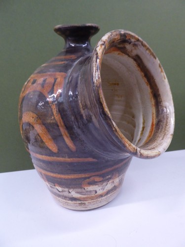Large studio pottery salt - pottery, pig