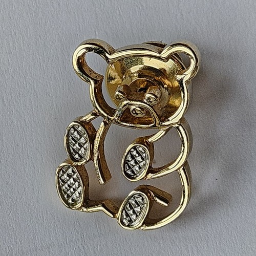 Avon stamped bear - stamped, pin