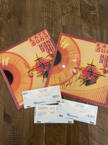 Kate bush handsigned the - the, kick