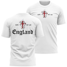 Mens St Georges Day T Shirt England Lion shirt Country George's Him English P...