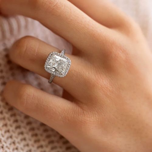 Diamond ring for engagement - ring,