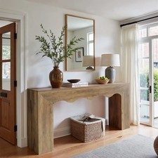 160cm Console Table with Wavy