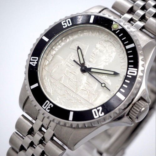 Ayrton senna silver coin - ayrton,