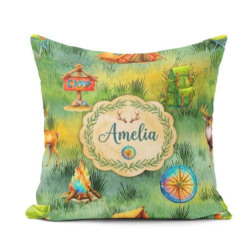 Cushion throw pillow - pillow, camping