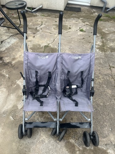Cuggl double pushchair travel - pushchair,