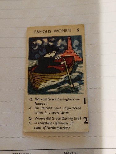 Sk273 trade card quaker famous - trade,