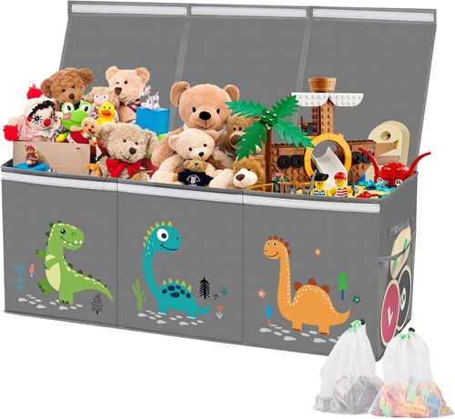 Toy storage box with - with, lid