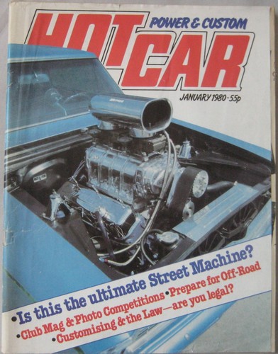 Hot car magazine january - january, 1980