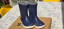 Sock Lined Kids Wellies, Navy