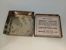 Vintage Collectable Macfarlane, Lang & Co Granola Digestive Biscuit Metal Tin