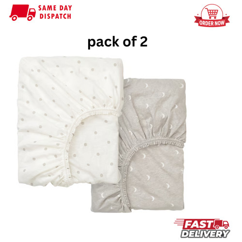 Ikea lenast fitted cot sheet - ikea,