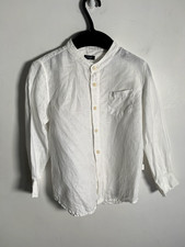 Il Gufo white linen shirt top