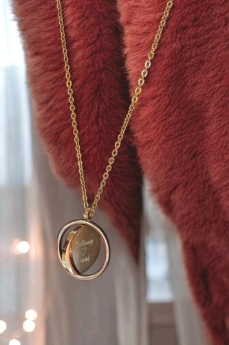 Gold coin charm spinner - coin,