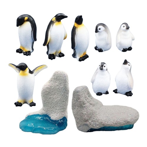 Pcs penguin resin animal - pcs,