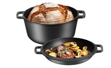 ME JO 6L Cast Iron Dutch Oven
