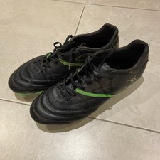 Gilbert Rugby Boots, Sidestep X20 Power 8 stud, Size 9, black, green