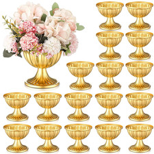 Mini Gold Flower Vase for
