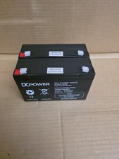 2 x 6V 12AH  BAIT BOAT