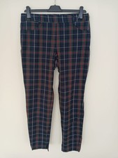 Zara ladies tartan trousers