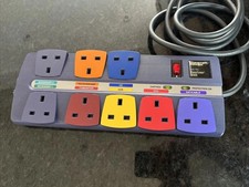 Monster Power Audio Video 8 Way Power Center AV800 Surge Protection