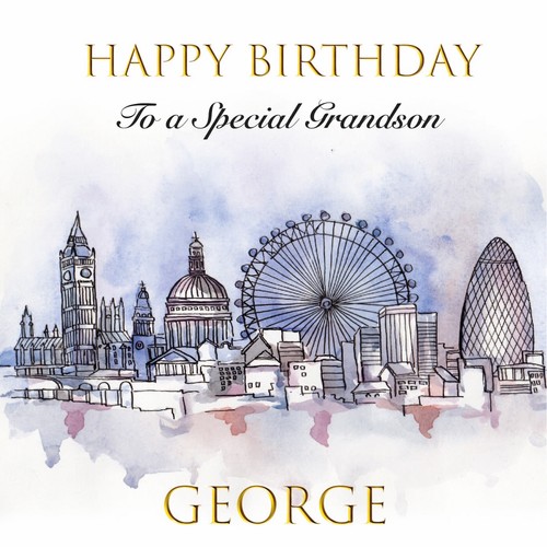 Personalised london birthday - london,