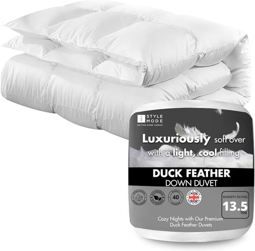 Duck feather down duvet - feather,