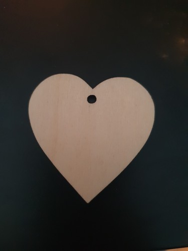 Wooden heart craft shapes x - wooden,