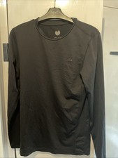 Palm Grove Large Men’s Black Base Layer - Golf