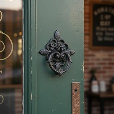 Front door knocker antique - door,
